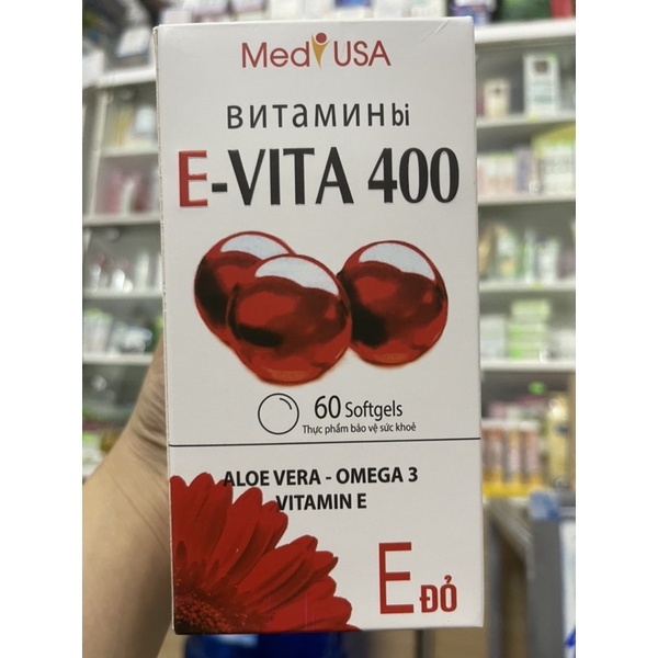 Vitamin E đỏ hàm lượng cao hấp thu nhanh hiệu quả đẹp da sáng mịn