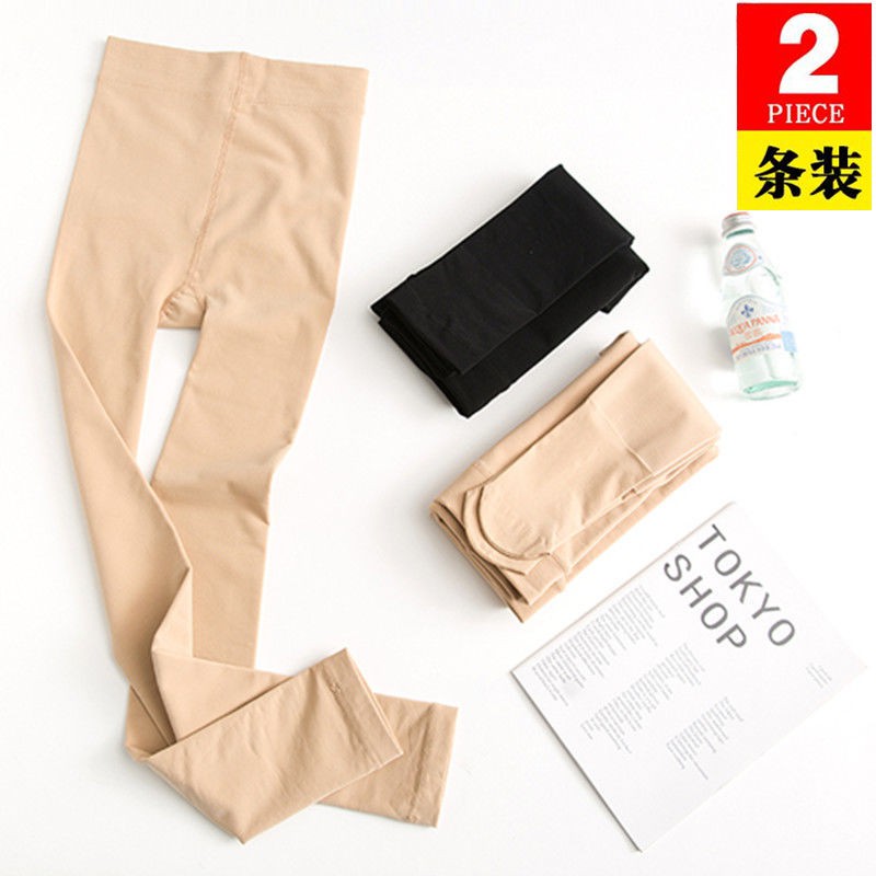 ❁Quần tất chín 2 múi, dày vừa cho mùa xuân và thu của phụ nữ, legging, áo ngoài kiểu mỏng chống vướng víu