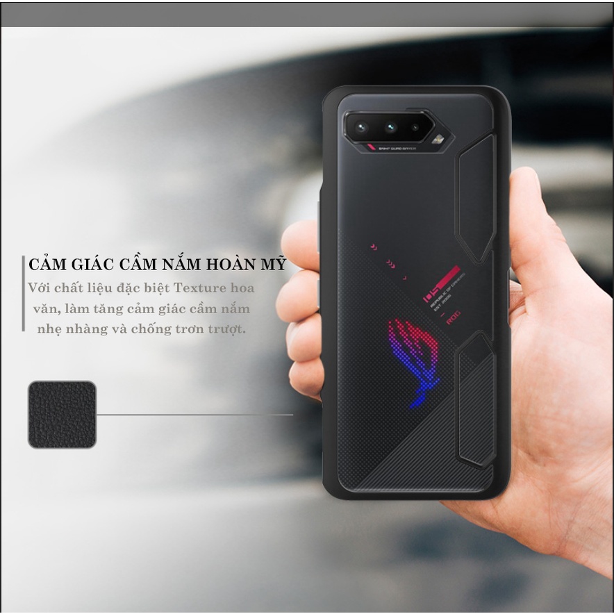 Ốp điện thoại DevilcaseLite of ASUS Rog Phone 5/5s / 5 Pro/ 5s Pro/ 5 Ultimate - Hàng cao cấp chính hãng chống sốc.