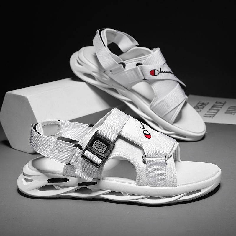 Dép đi biển nam dép quai hậu sandal nam Dép quai hậu nam Giày lỗ Dép cao su dép nam quai chéo dép nam quai hậu dép chống trượt