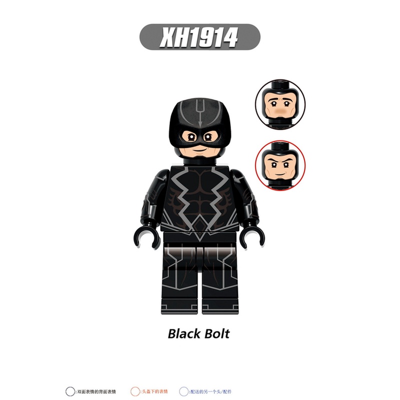 Mô Hình Đồ Chơi Lắp Ráp Nhân Vật Siêu Anh Hùng Marvel