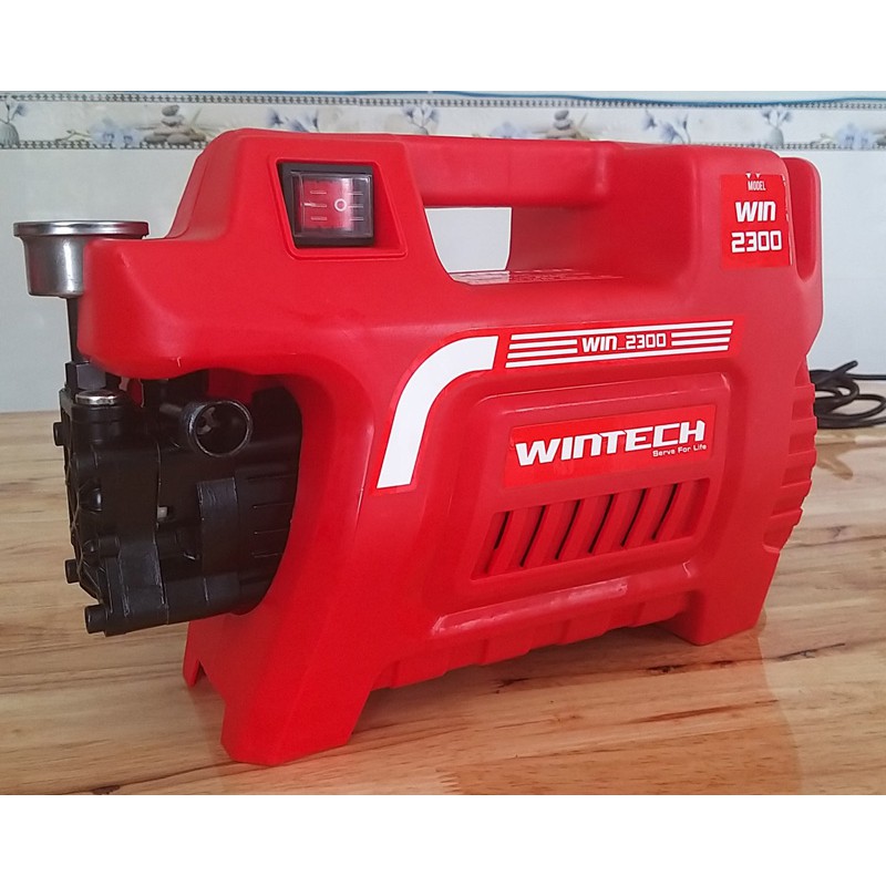 Máy bơm áp lực rửa xe máy, ô tô gia đình mini, áp lực cao Wintech WIN 2300W chất lượng cao, cực mạnh