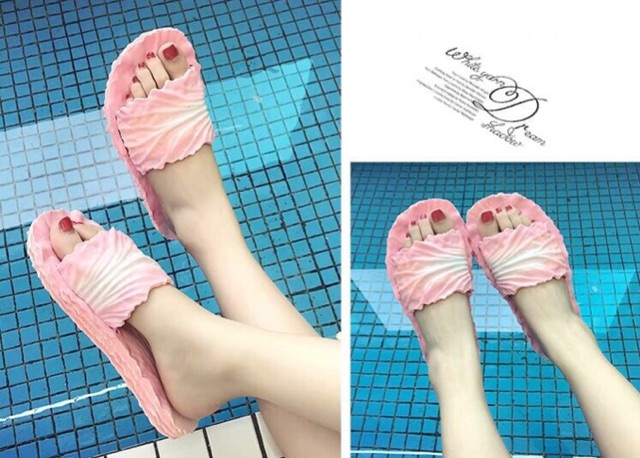 Dép Nữ Quai Ngang Cao Su Hình Bắp Cải Nhiều Màu Size 36-41 - Lucky Girl shop