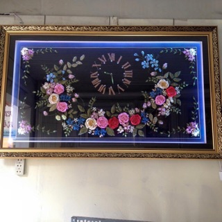Tranh thêu ruy băng 120x65cm