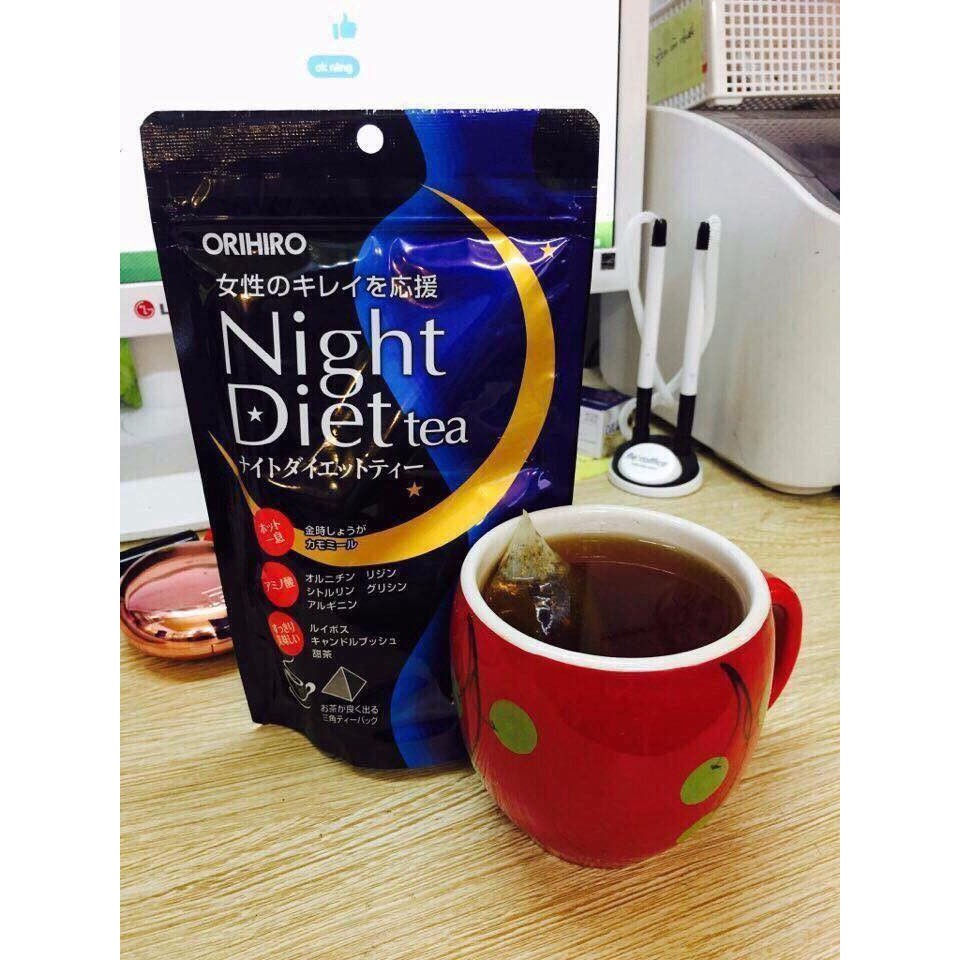 Trà Giảm Cân Orihiro Night Diet Tea Nhật Bản