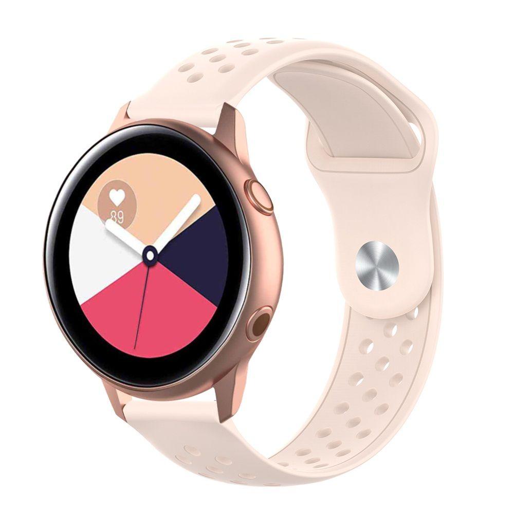 BTLIMER Dây Đeo Thay Thế Chất Liệu Silicon Màu Trơn Cho Samsung Galaxy Watch Active R500