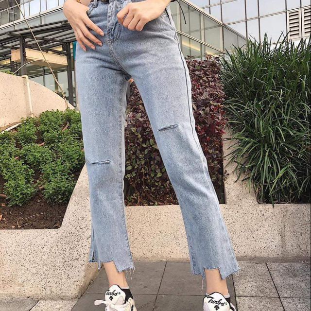 Quần jean ống loe