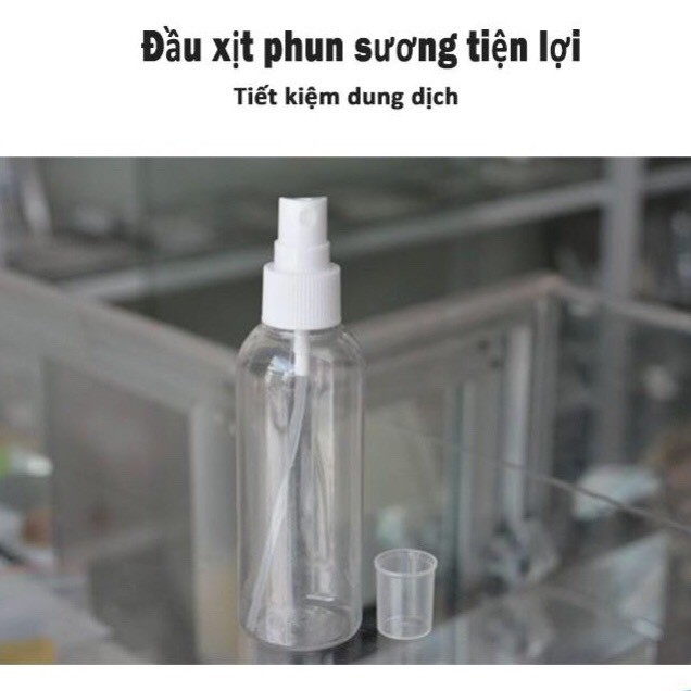 Chai Chiết Xịt Phun Sương, Lọ Xịt Dung Dịch 50ml, 100ml ,chiết mỹ phẩm ,chiết nước hoa 88069 bảo nhi shop