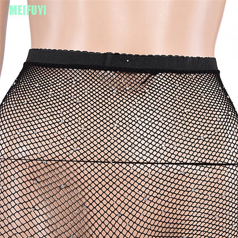 Quần tất lưới đính đá thiết kế thời trang dành cho nữ