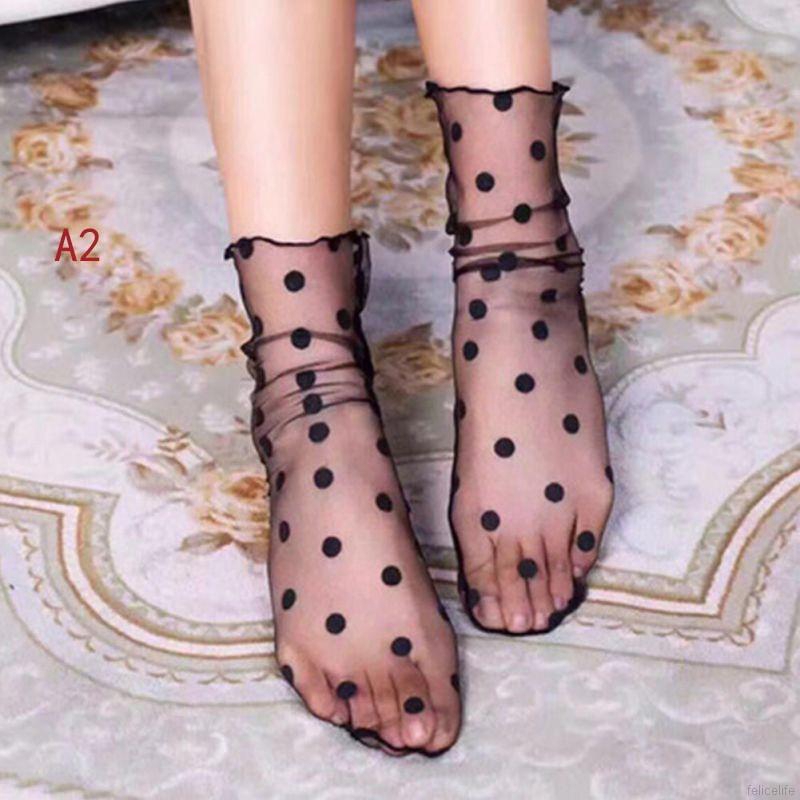 Vớ lưới trong suốt hình ngôi sao lạ mắt