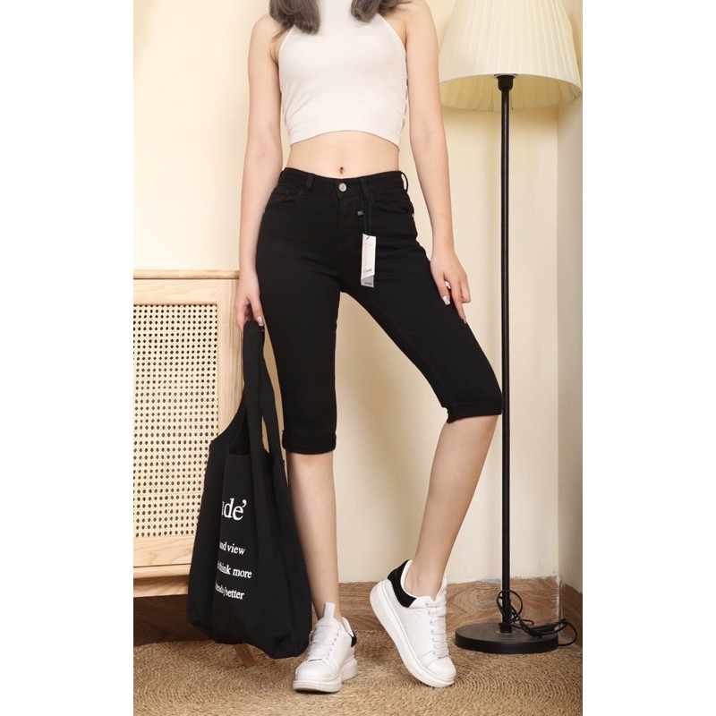 BÁN SỈ QUẦN JEAN NGỐ ĐEN M06- 262 CHO NỮ
