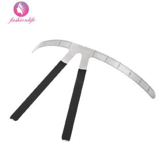 Permanent Eyebrow Stencil Microblading Measure Makeup Tattoo Ruler Tool