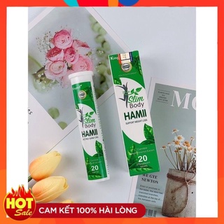 (Mua 3h Tặng 1h) Viên Sủi SLIM BODY BEAUTY HAMII-GIẢM CÂN AN TOÀN-GIẢM NGAY 5-7KG SAU 1 LIỆU TRÌNH 4 HỘP