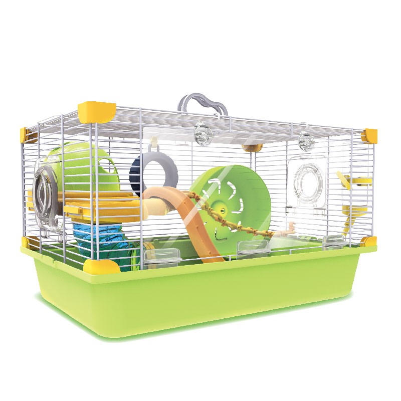 Lồng vương quốc rừng xanh 1 tầng dành cho mọi hamster