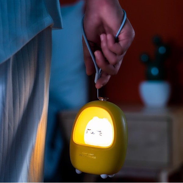 Đèn Pet Suitcase - Đèn ngủ hình thú cưng dễ thương