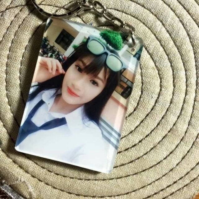 MÓC KHOÁ MICA IN HÌNH THEO YÊU CẦU