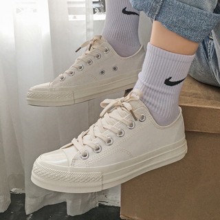 Giày Sneaker trắng trơn [ hàng mới về - ẢNH THẬT]