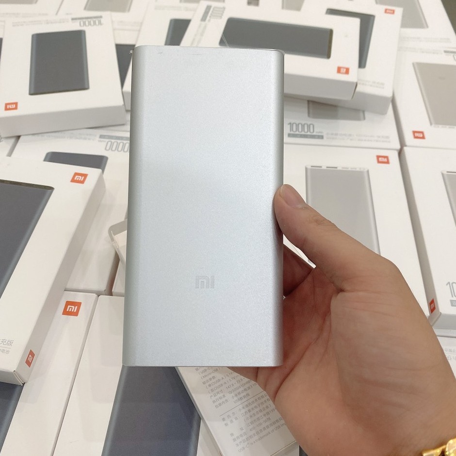 Sạc dự phòng Xiaomi Gen 3 10000mAh hỗ trợ sạc nhanh QC3.0 - Bảo hành đổi mới 6 tháng