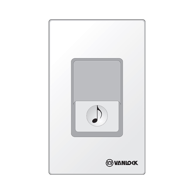 Nút nhấn chuông kín nước 3A 250VAC-50Hz Vanlock WBM