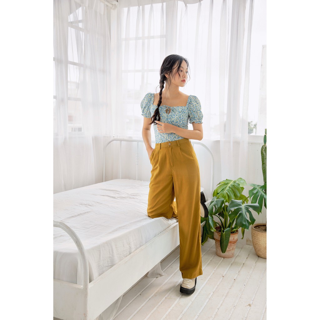 Naked By V - Quần đũi Linen Culottes
