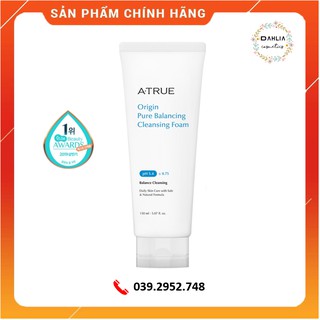 Sữa rửa mặt ATRUE Origin Pure Balancing Cleansing Foam 150ml