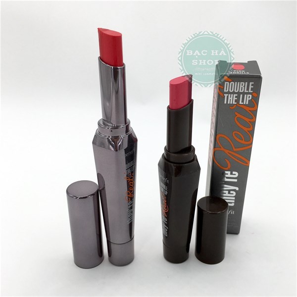 Benefit Son 2 Màu Benefit They're Real Double The Lip #Revved Up Red 1,5g