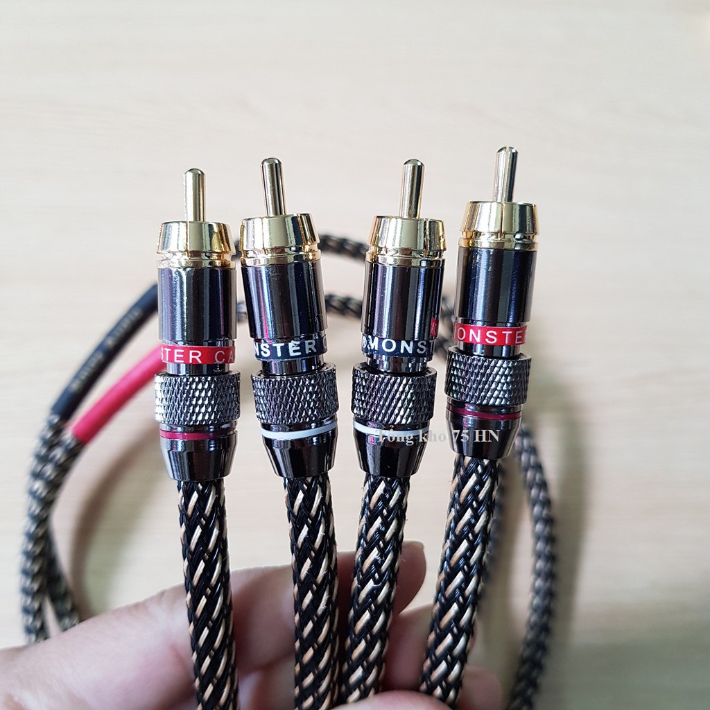 DÂY TÍN HIỆU AUDIO RCA MONSTER STANDARD 100–CHÍNH HÃNG