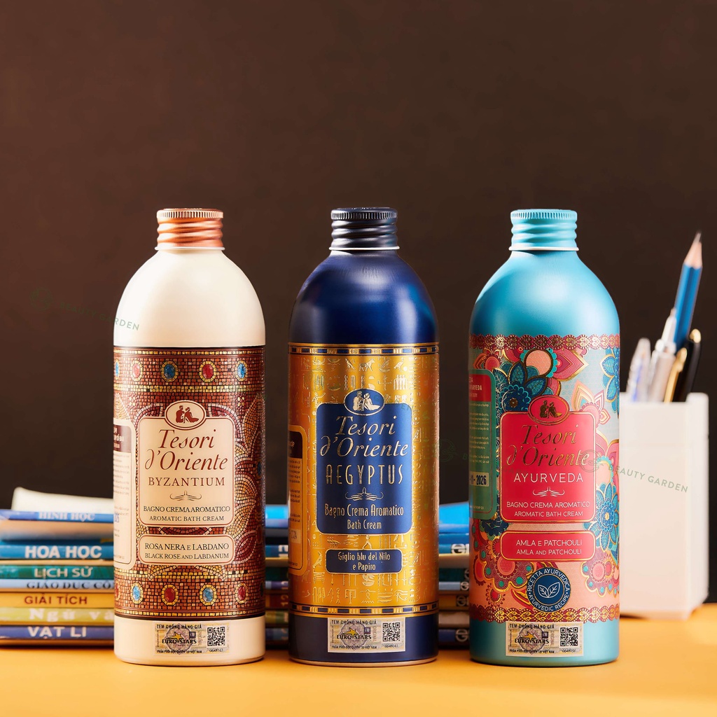 Sữa Tắm Hương Nước Hoa Tesori D'Oriente Sữa Tắm Dưỡng Da Italy Chai 500ml