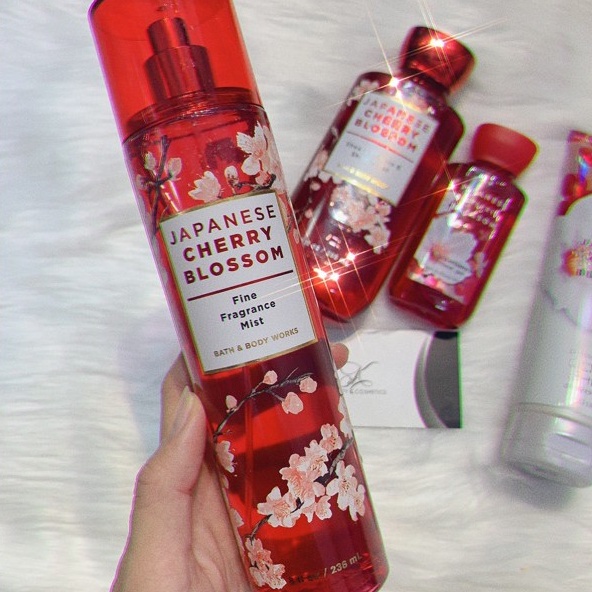 💟Sản Phẩm Tắm Lotion Bodymist Xịt Thơm Toàn Thân Bath & Body Works - Japanese Cherry Blossom | BigBuy360 - bigbuy360.vn