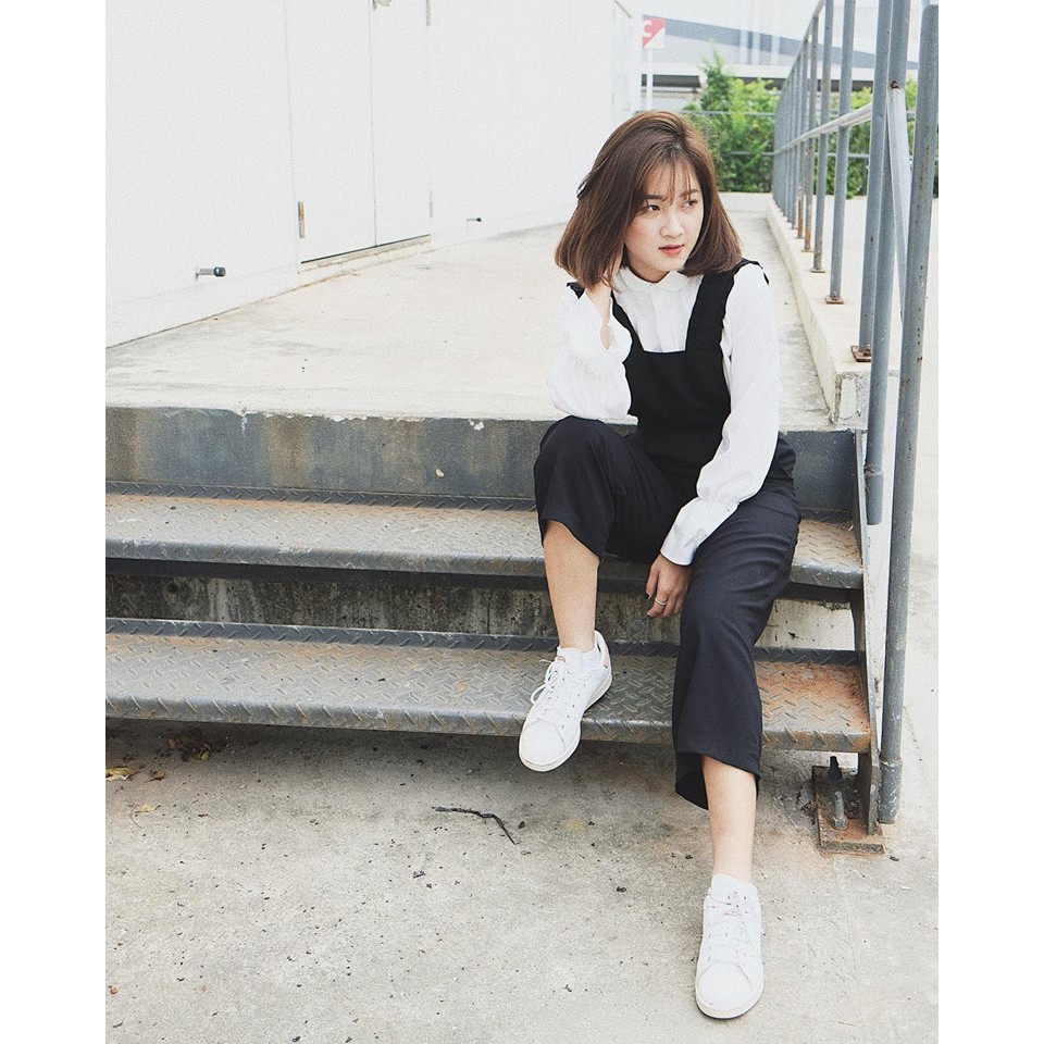 Quần yếm vai nhún bèo | BigBuy360 - bigbuy360.vn