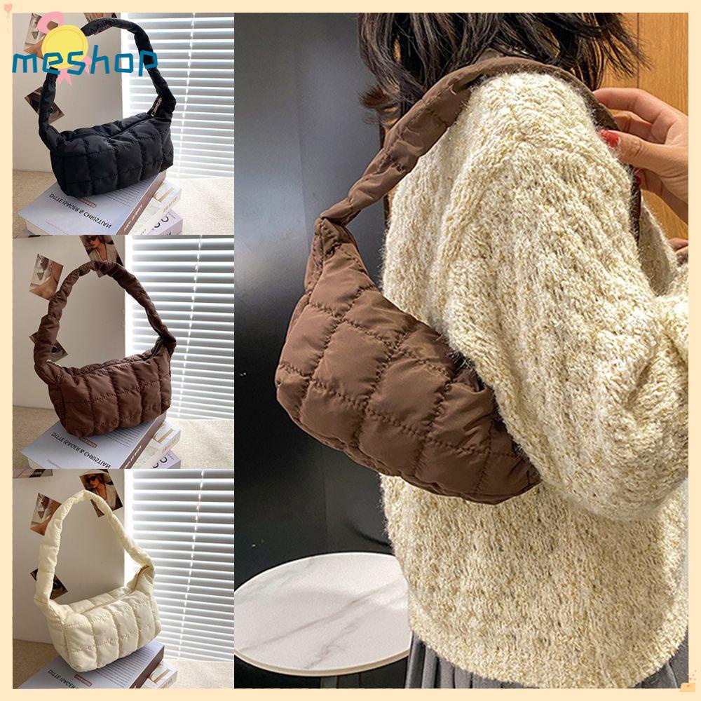 Túi Kẹp Nách Cỡ Lớn Kẻ Sọc Caro Cho Nữ