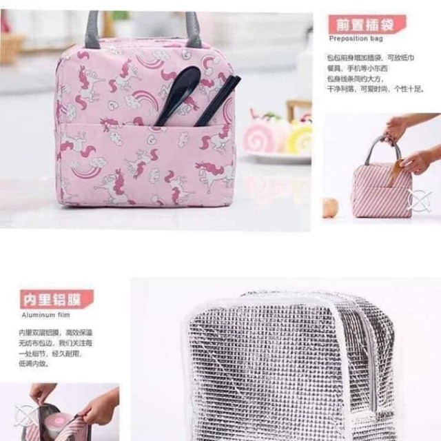 Túi Đựng Cơm Giữ Nhiệt Hình Hạc