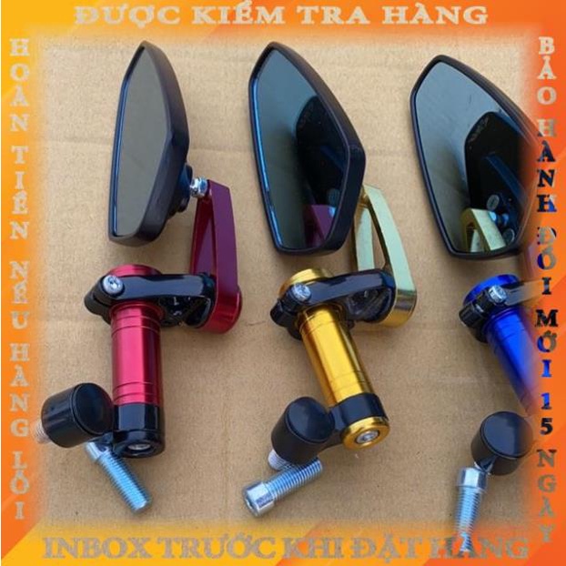 Gương gù CRG lắp chân gương xe máy.Nhôm CNC đủ màu. daudai