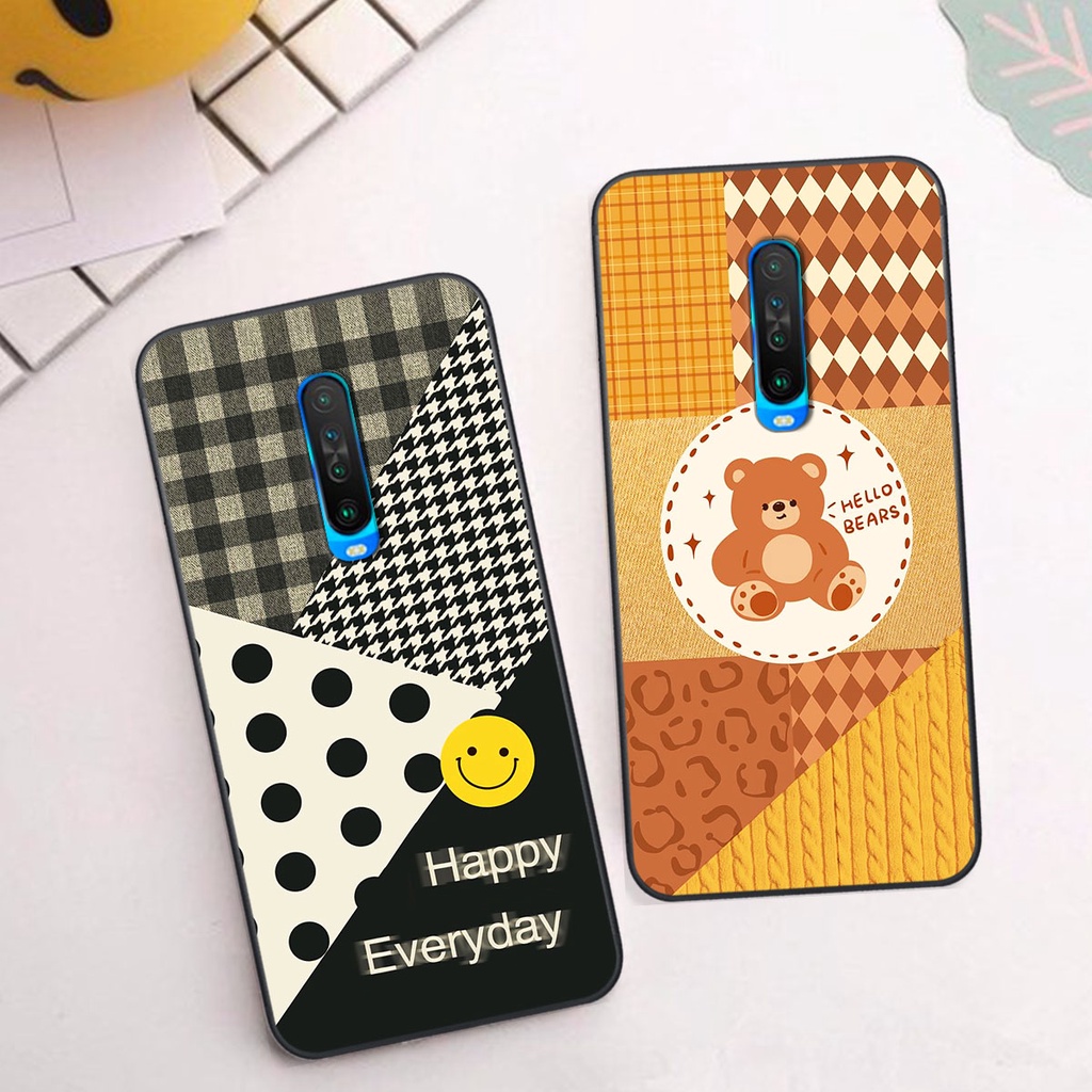 Ốp lưng Xiaomi REDMI K30 happy day, gấu bear dễ thương - BỀN - ĐẸP -BAO GIÁ TOÀN THỊ TRƯỜNG