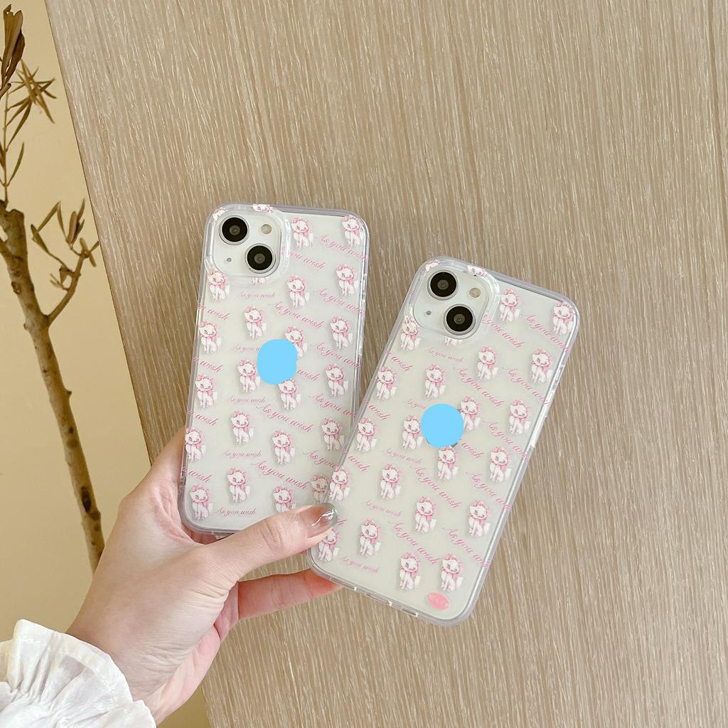 Ốp Điện Thoại Chống Sốc Họa Tiết Hoạt Hình Cho iPhone 14Promax 14Pro 14 13Promax 13Pro 13 12 11