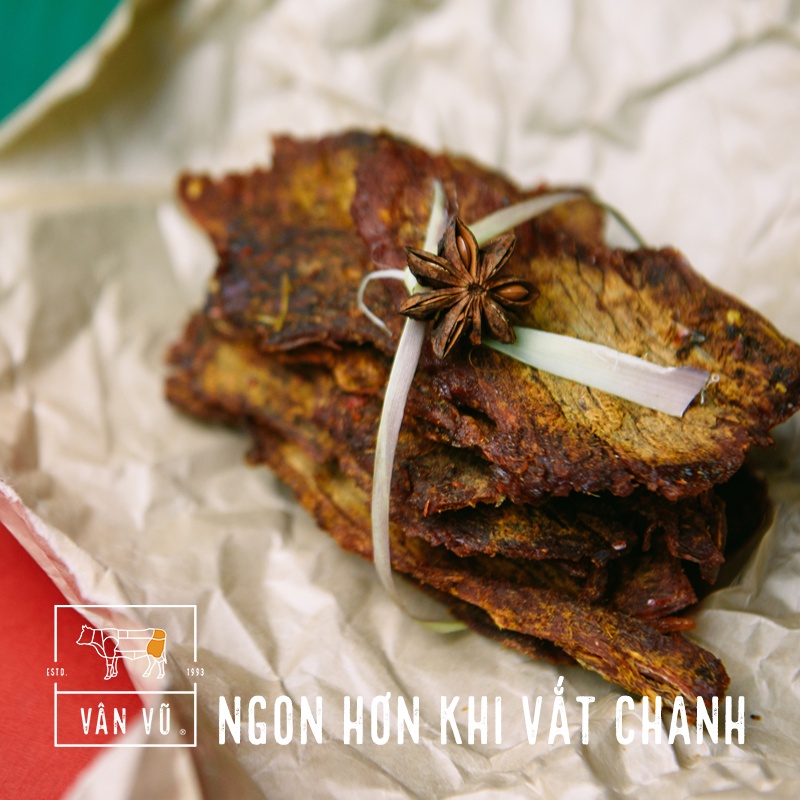 Bò khô Vân Vũ - Miếng 200gram