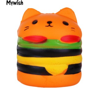 Đồ chơi Squishy hình bánh hamburger  MS9339