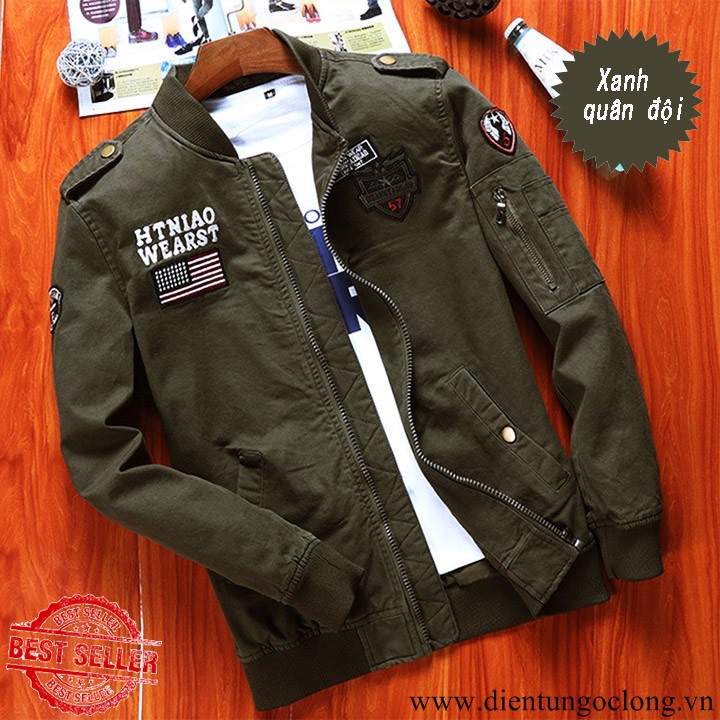 Áo Khoác Jacket Pilot Thủy Phi Công