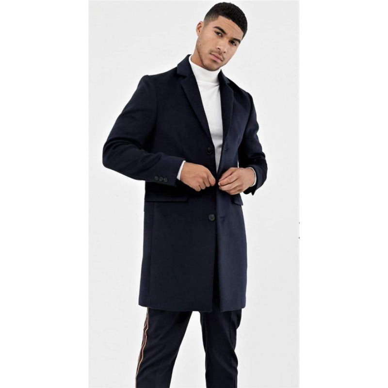 Áo khoác Nam Overcoat xuất dư xịn VNXK River island