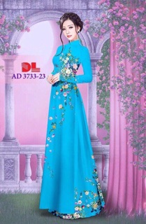 Áo dài in cả bộ áo và quần
