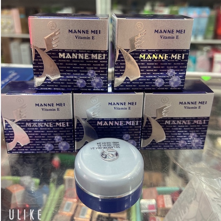 KEM DƯỠNG TRẮNG DA NGỌC TRAI VITAMIN E , C MANNE MEI 6GR