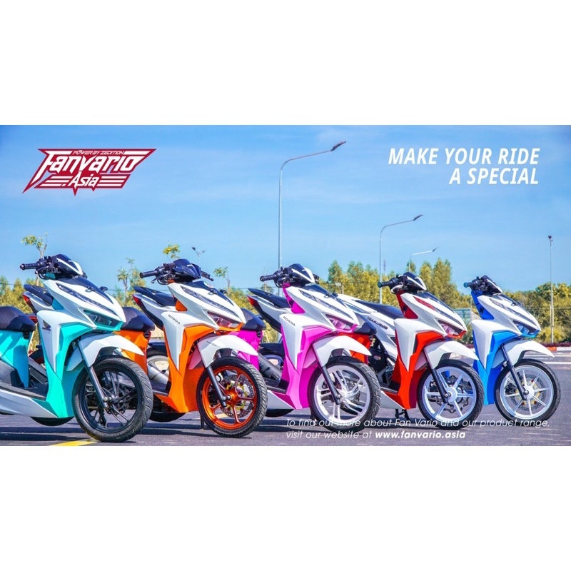 Full bộ nhựa nhám màu 11 món (Tặng thêm 1 ốp pô )HONDA VARIO/CLICK 125-150 đời từ 2018 Đến 2022