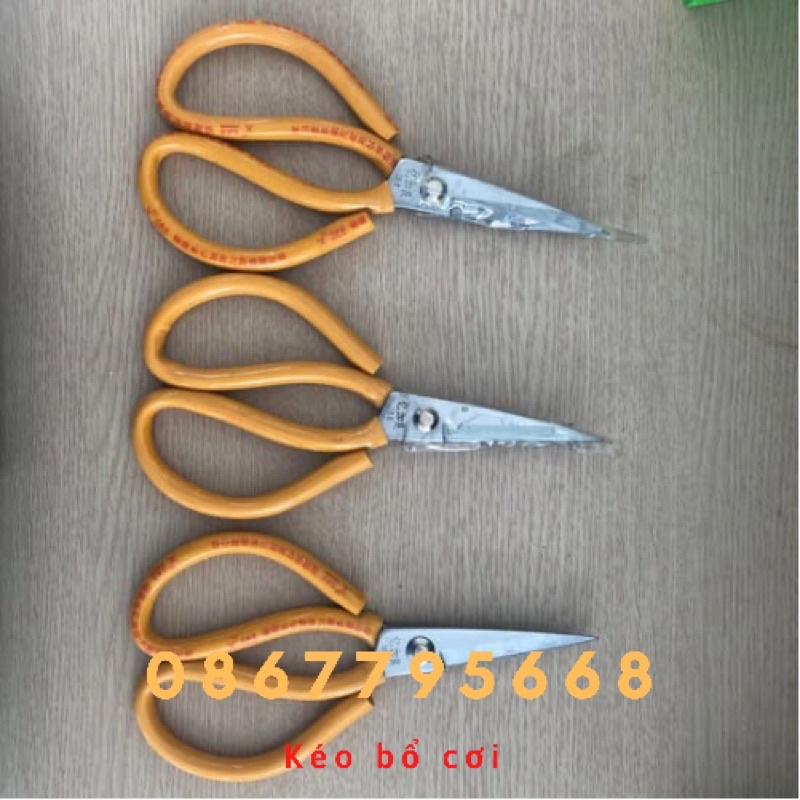 Kéo bổ cơi tay nắm vàng cao cấp