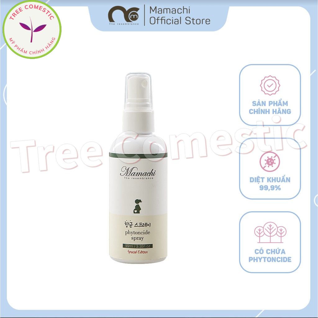 Combo 2 Chai Xịt Khuẩn 99ml Phytoncide Tươi Và Nguyên Chất Thanh Lọc Và Làm Sạch Không Khí