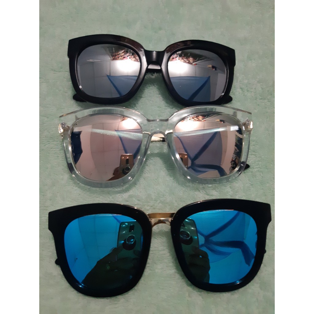 Kính mát Monter đen bạc tráng gương đi nắng cao cấp | BigBuy360 - bigbuy360.vn