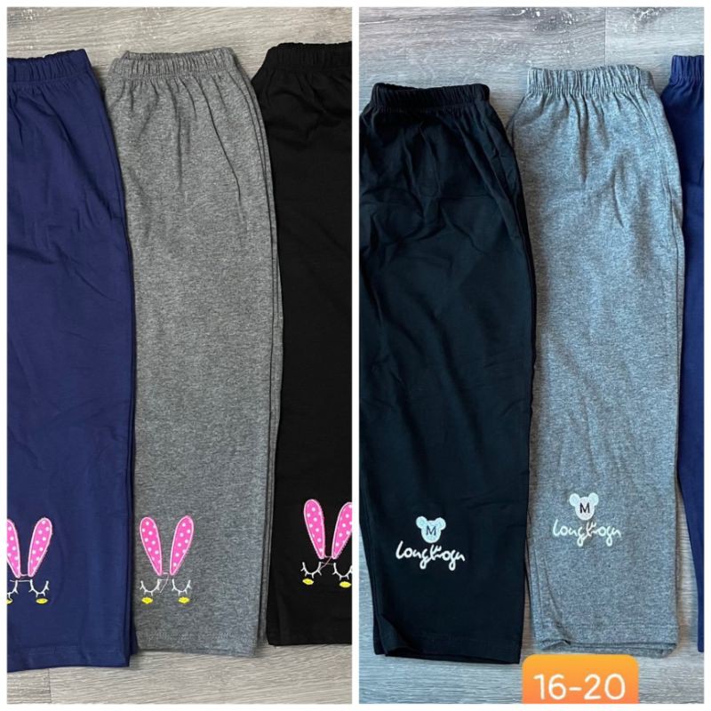 Quần Legging Cotton Lửng Cho bé gái size Đại cồ 30-45kg