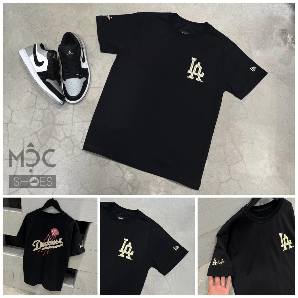 [CHÍNH HÃNG] ÁO THUN NEW ERA - Paileys *ĐEN* - Nhiều MẪU