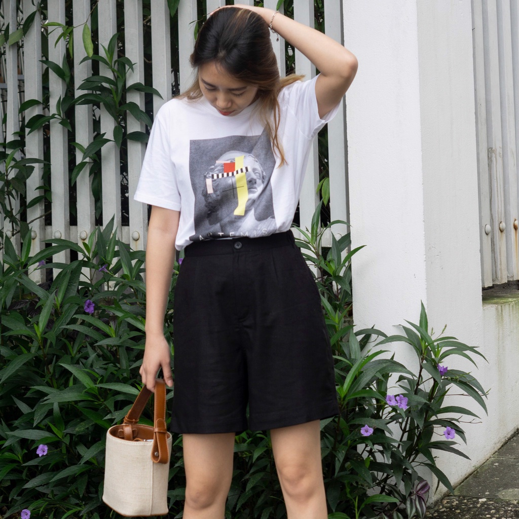 QUẦN SHORT NỮ CẠP CAO