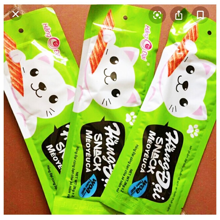 Snack Mèo yêu cá (2 gói) siêu ngon