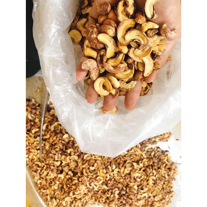 500gr Hạt điều rang muối Bình Phước vỡ thơm ngon